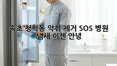 속초 청학동 악취 제거 SOS🚨 병원 냄새, 이젠 안녕! 💨
